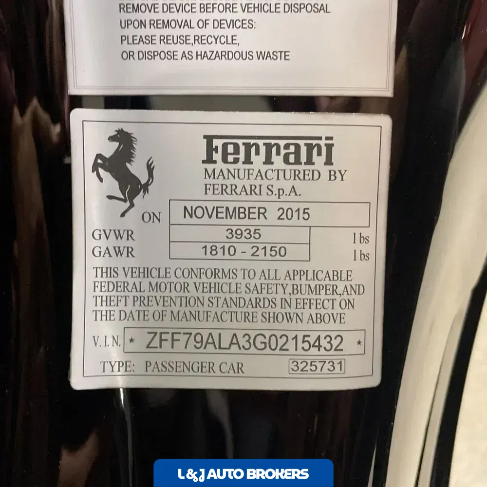 2016 Ferrari 488 GTB