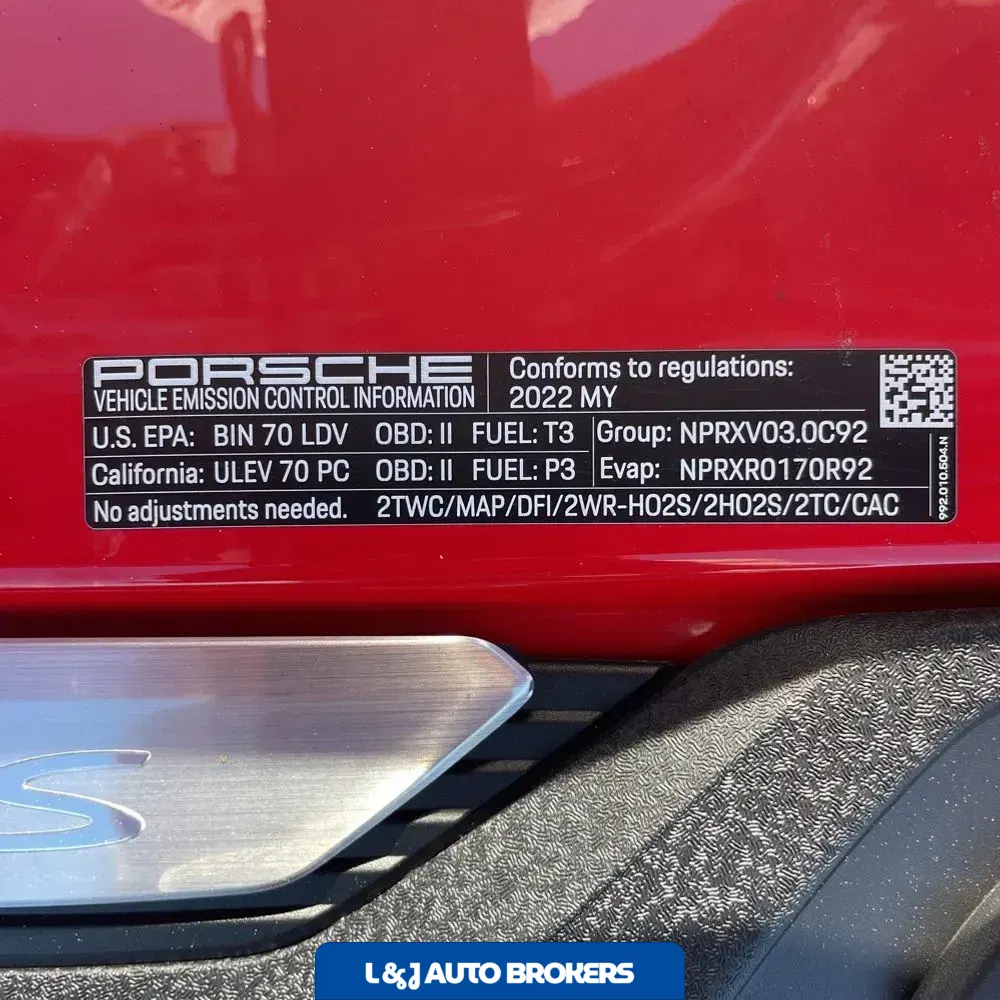 2022 Porsche 911 Carrera S