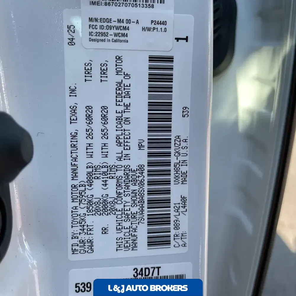 2025 Toyota Sequoia Platinum