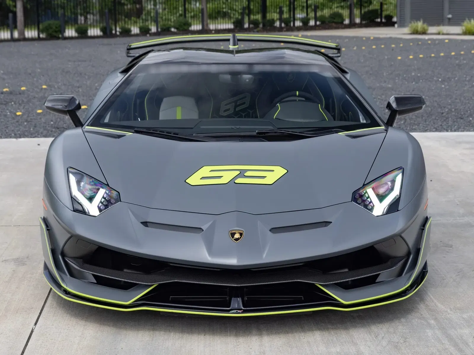125-Mile 2021 Lamborghini Aventador LP770-4 SVJ 63 Roadster