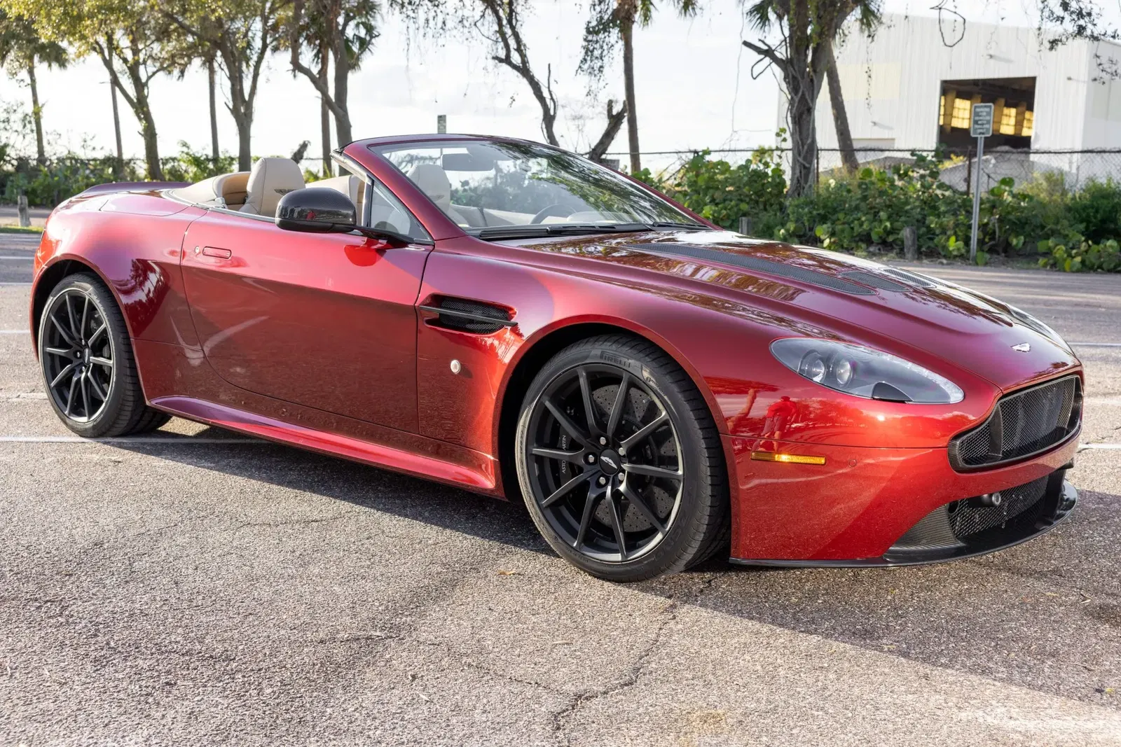 3k-Mile 2017 Aston Martin V12 Vantage S Roadster 7-Speed