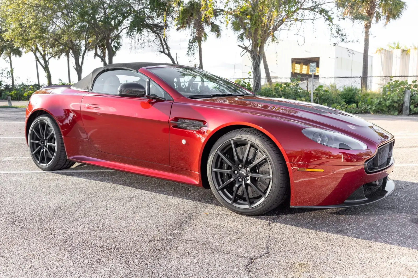 3k-Mile 2017 Aston Martin V12 Vantage S Roadster 7-Speed