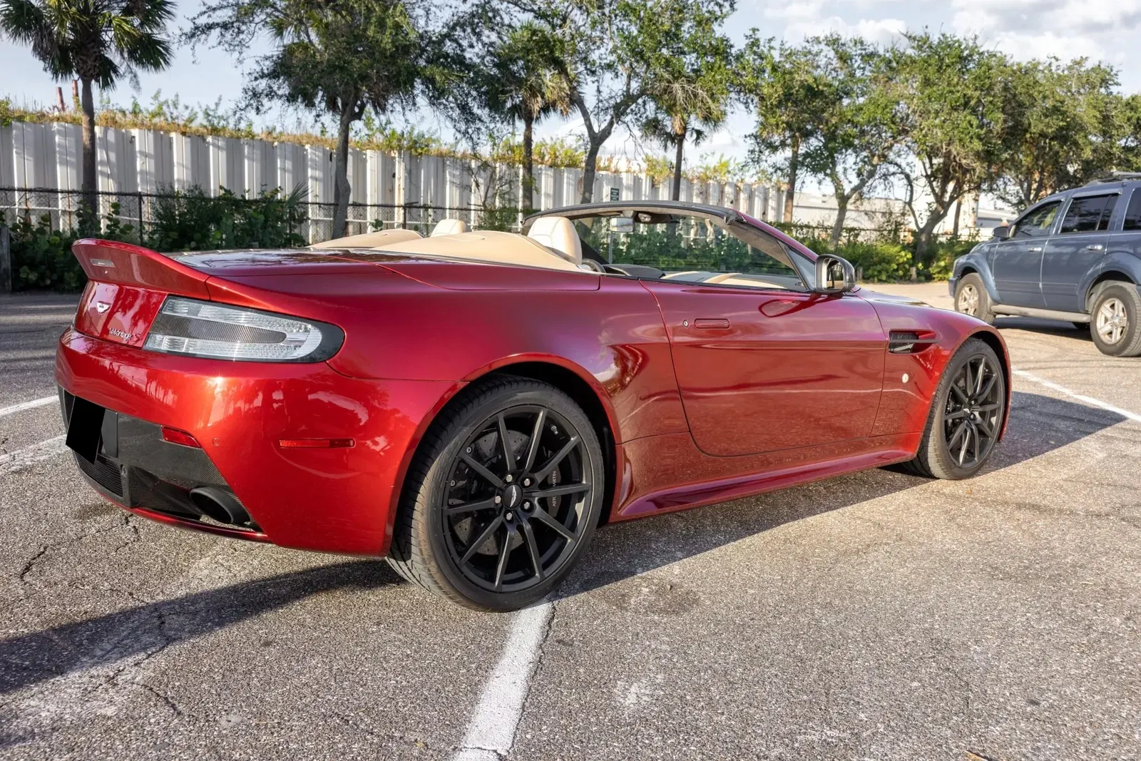 3k-Mile 2017 Aston Martin V12 Vantage S Roadster 7-Speed