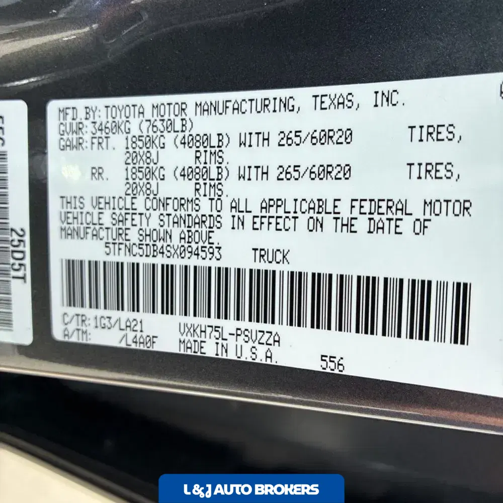 2025 Toyota Tundra Platinum HV