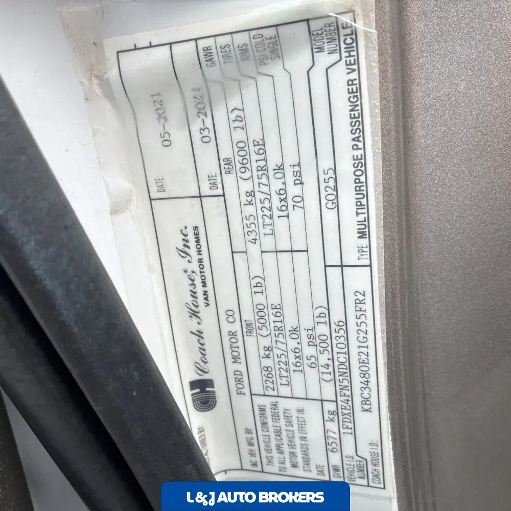 2022 Ford Commercial Vans E450