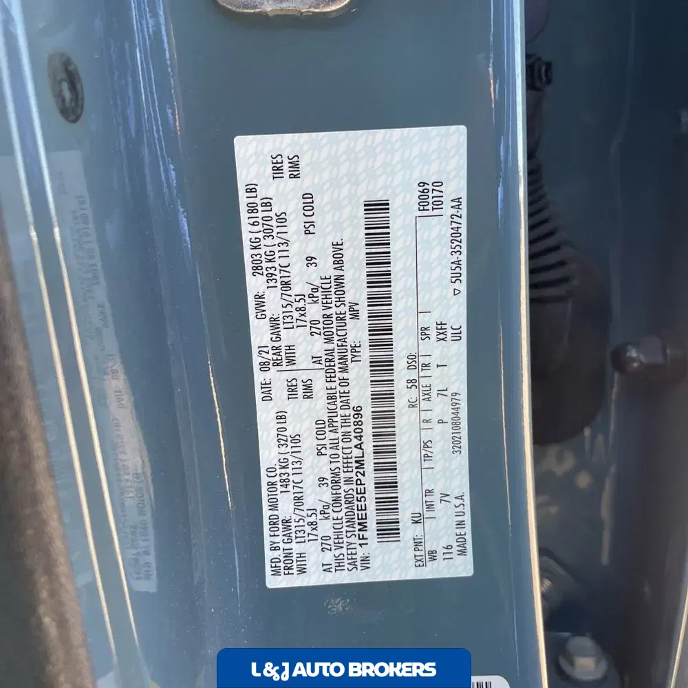2021 Ford Bronco First Edition Advanced