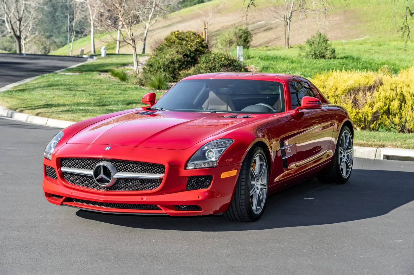 5,700-Mile 2012 Mercedes-Benz SLS AMG