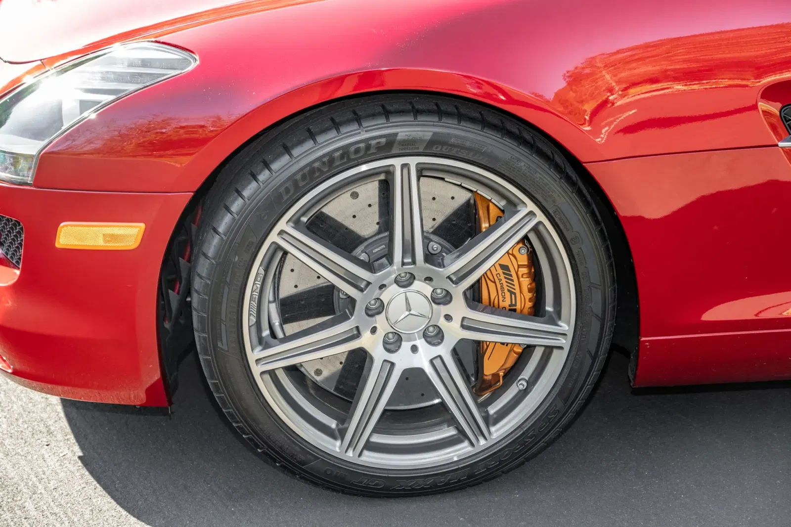 5,700-Mile 2012 Mercedes-Benz SLS AMG