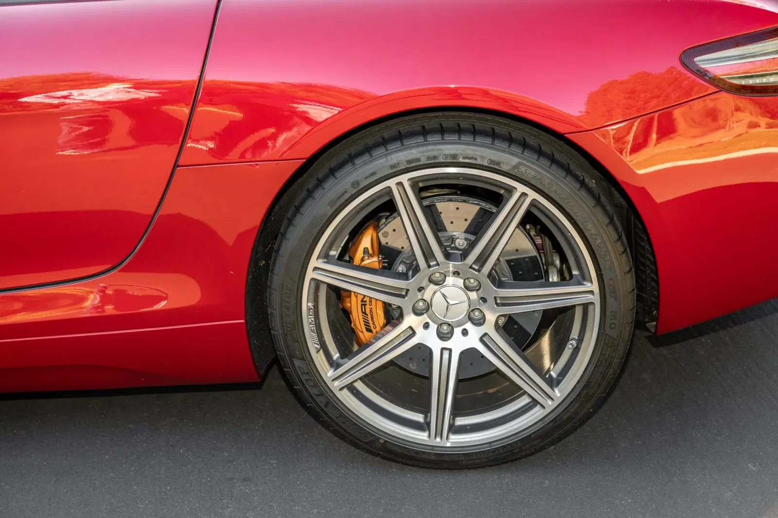 5,700-Mile 2012 Mercedes-Benz SLS AMG