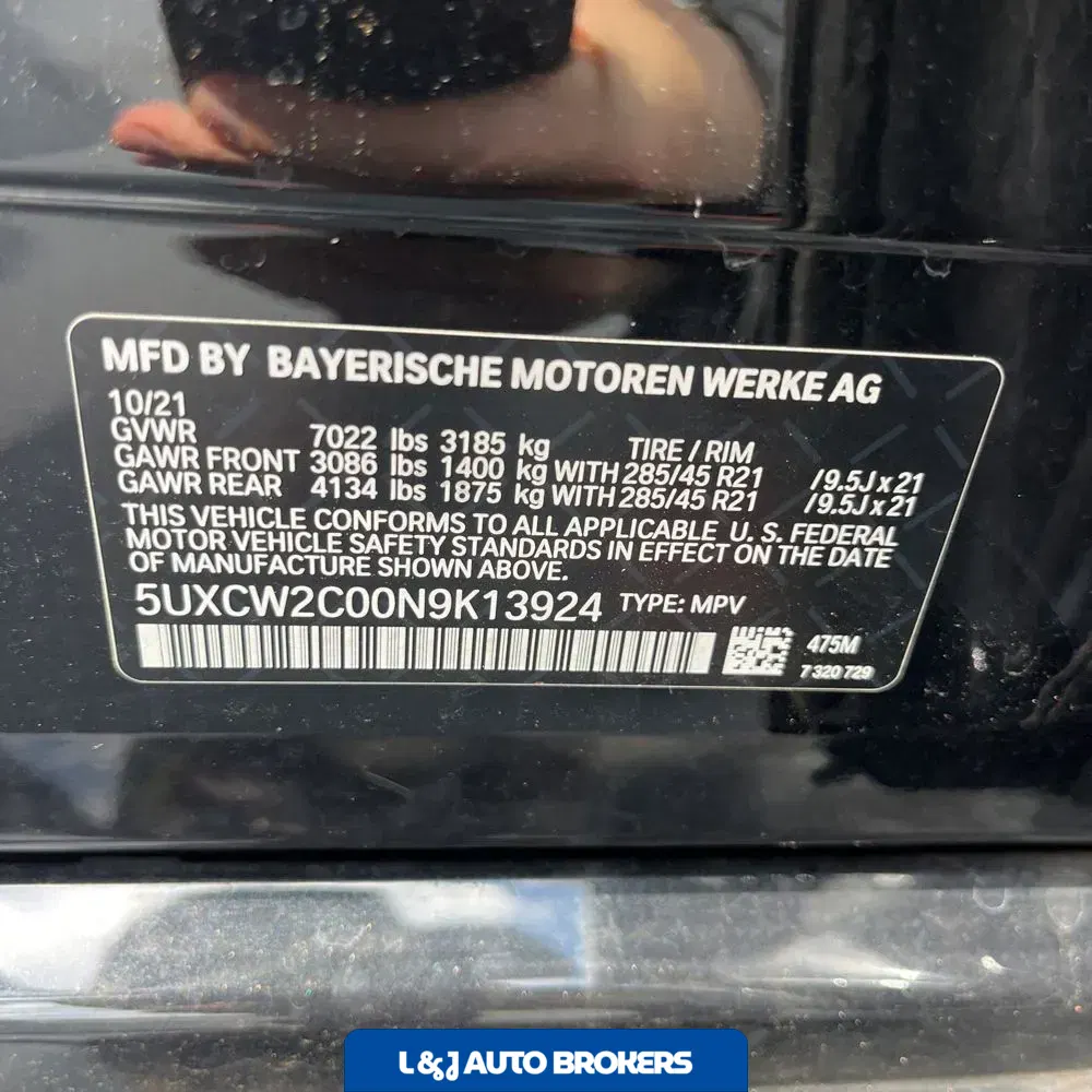 2022 BMW X7 XDrive40i