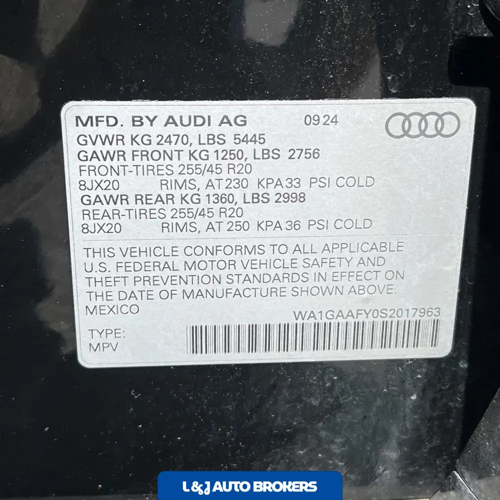 2025 Audi Q5 S-Line Prem 45