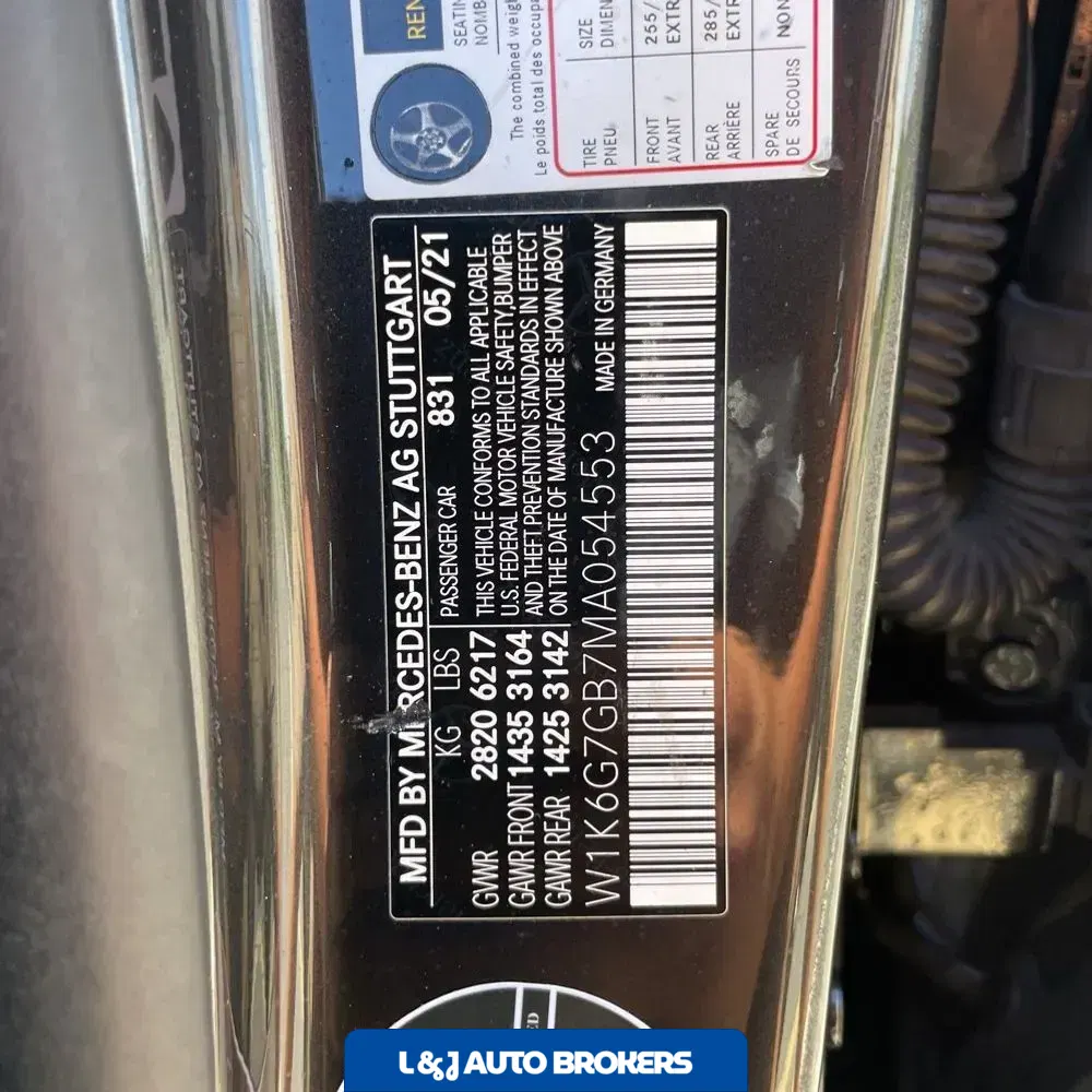 2021 Mercedes-Benz S-Class S 580 4MATIC