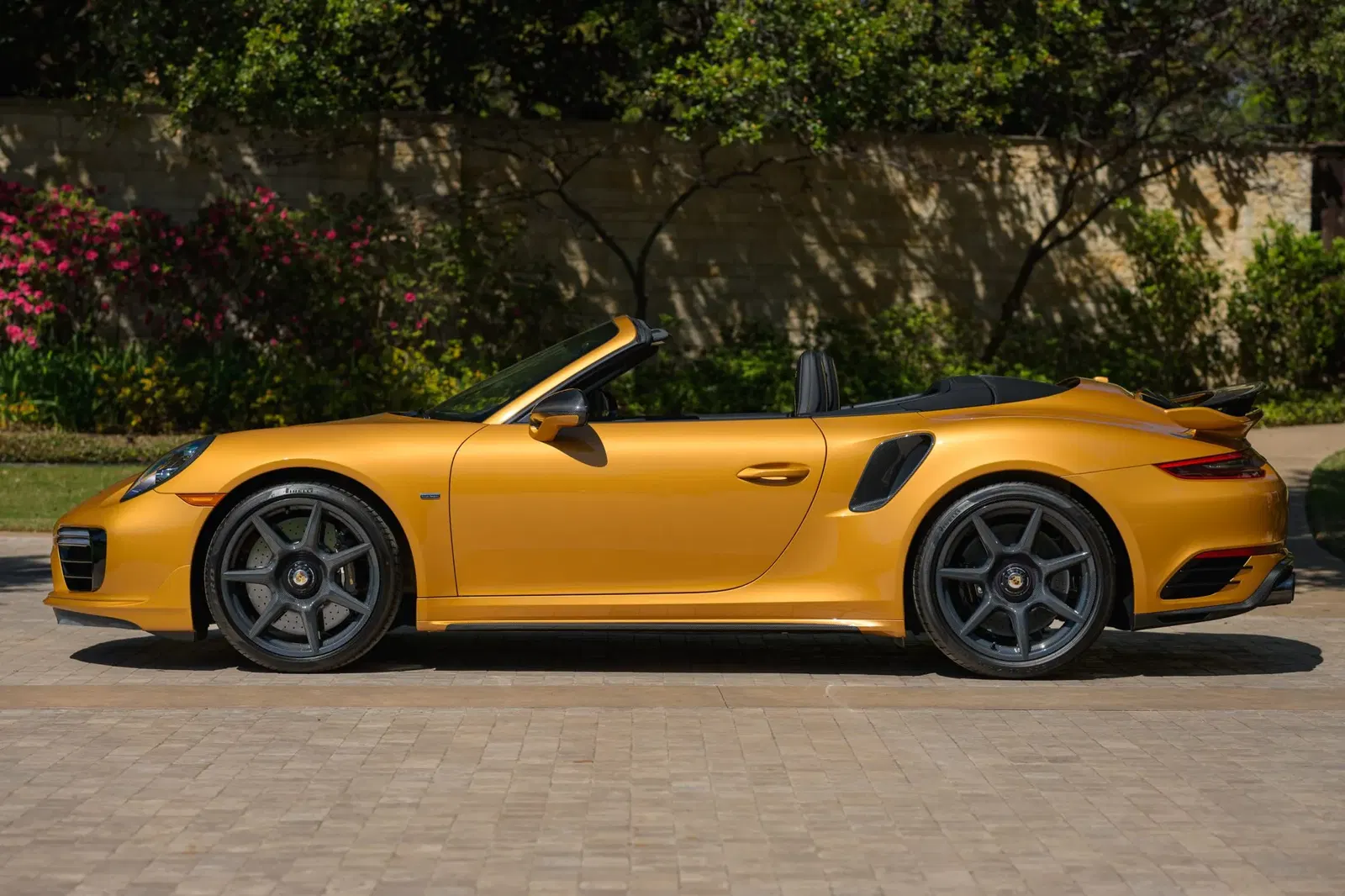 24-Mile 2019 Porsche 911 Turbo S Cabriolet Exclusive Series