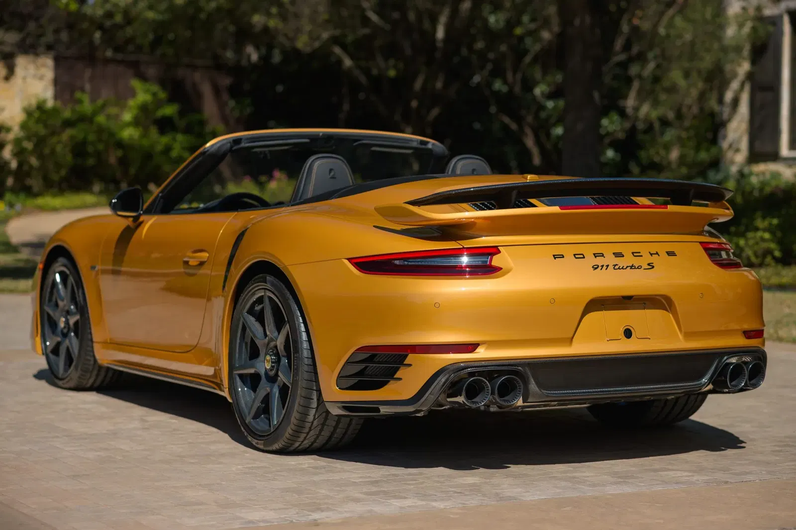 24-Mile 2019 Porsche 911 Turbo S Cabriolet Exclusive Series