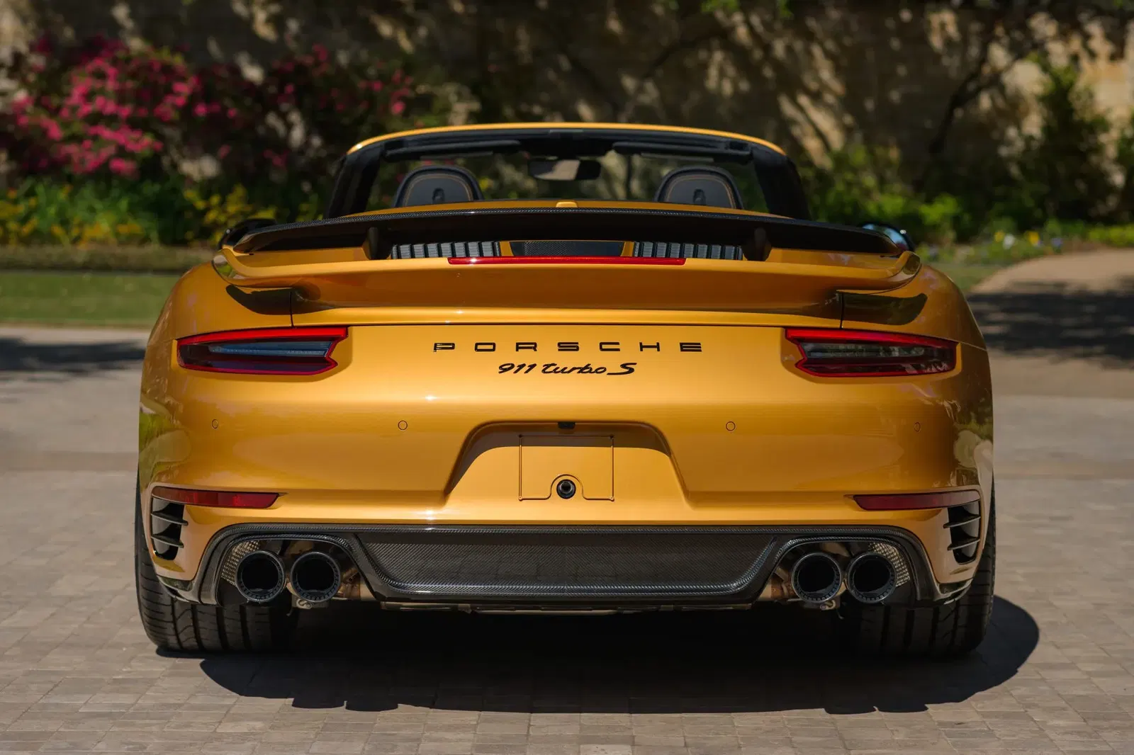 24-Mile 2019 Porsche 911 Turbo S Cabriolet Exclusive Series