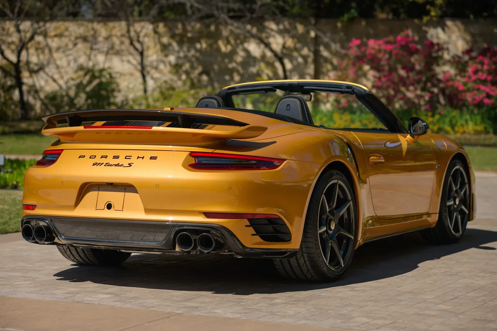 24-Mile 2019 Porsche 911 Turbo S Cabriolet Exclusive Series