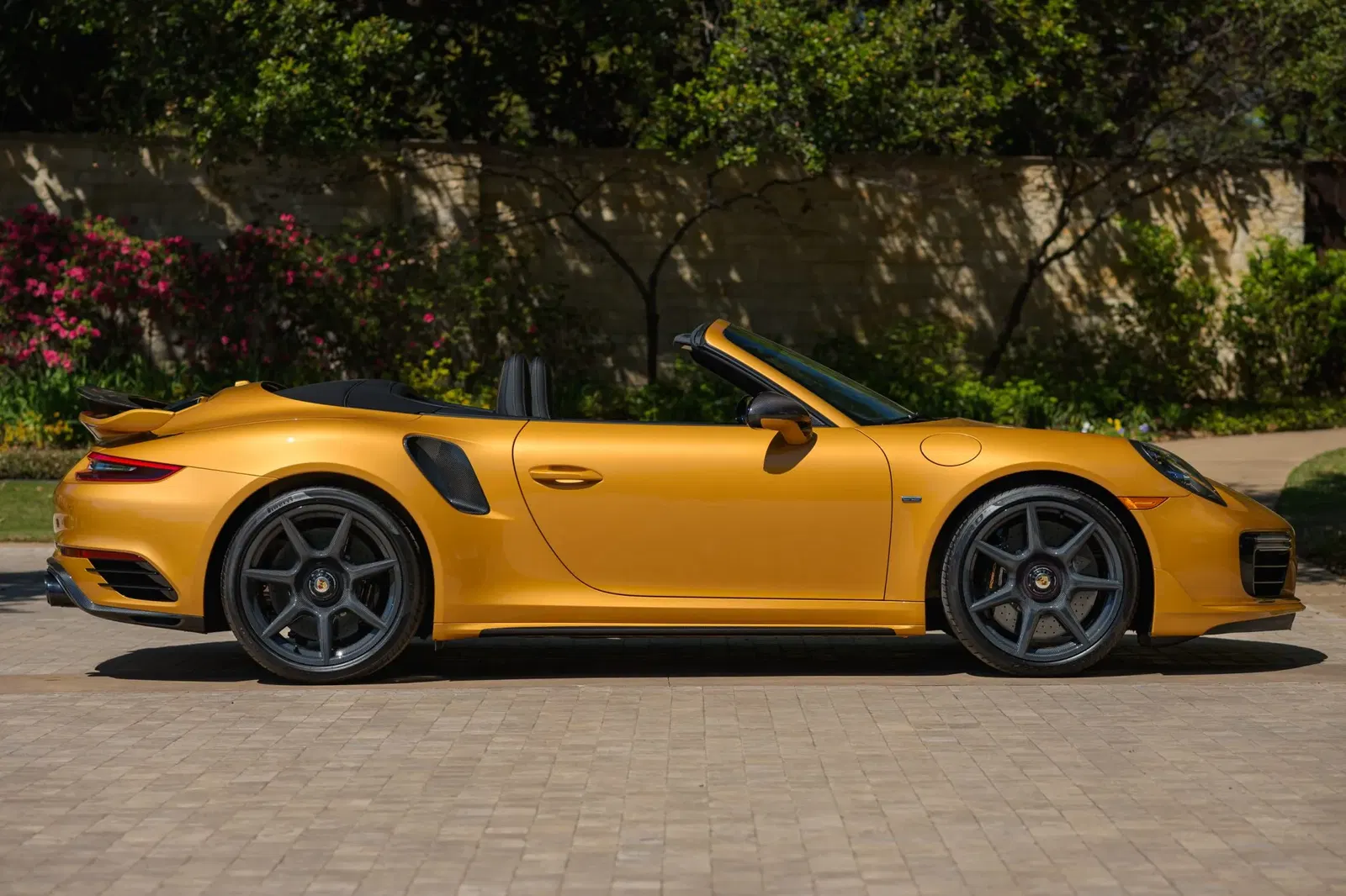 24-Mile 2019 Porsche 911 Turbo S Cabriolet Exclusive Series