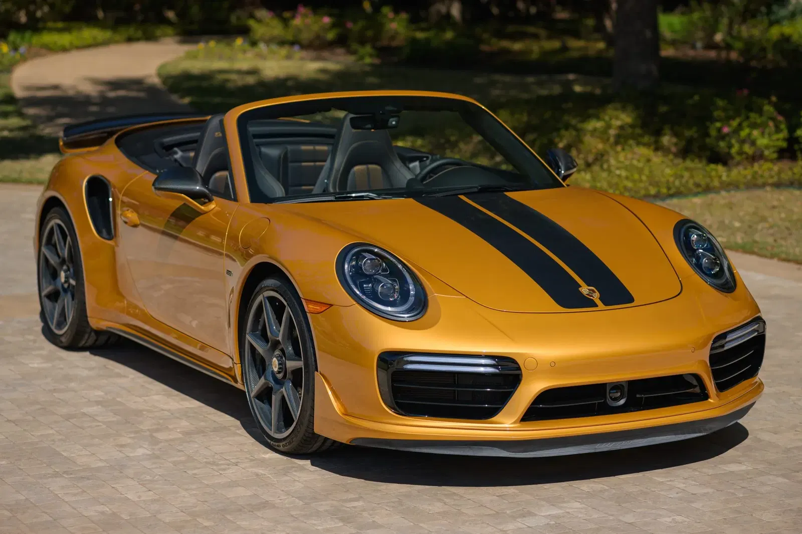 24-Mile 2019 Porsche 911 Turbo S Cabriolet Exclusive Series