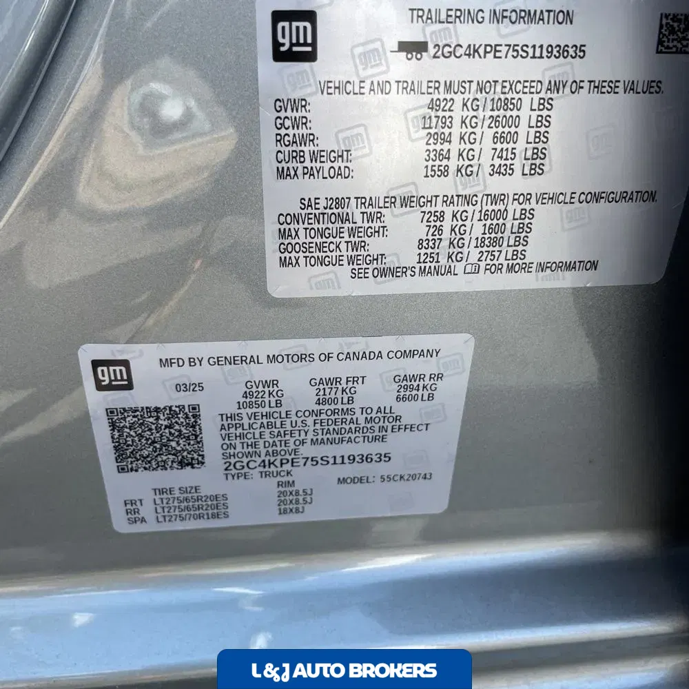 2025 Chevrolet Silverado 2500HD LTZ