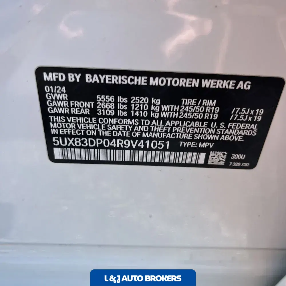 2024 BMW X3 M40i
