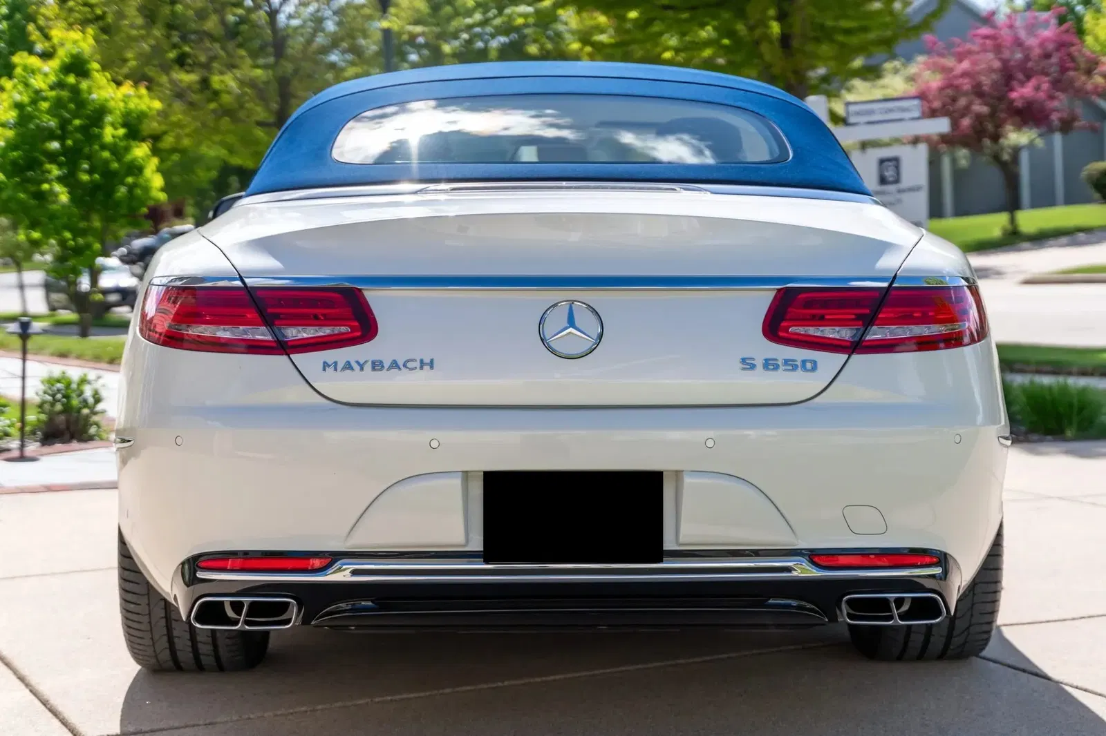 2017 Mercedes-Benz S650 Maybach Cabriolet