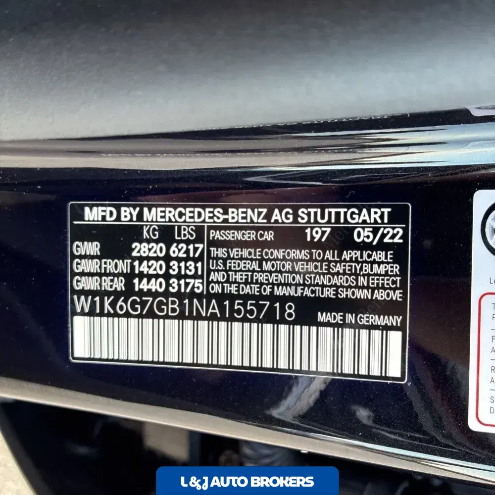 2022 Mercedes-Benz S-Class S 580 4MATIC