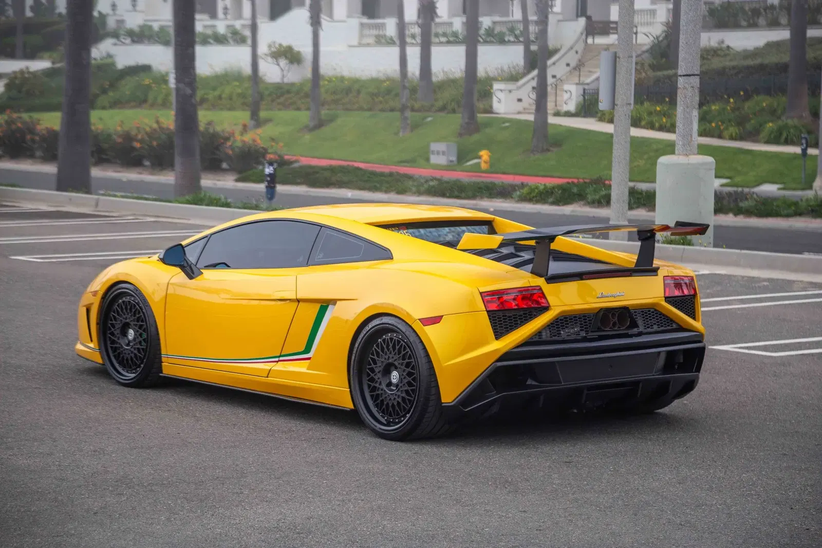 Twin-Turbocharged 2014 Lamborghini Gallardo LP570-4 Squadra Corse 6-Speed Conversion