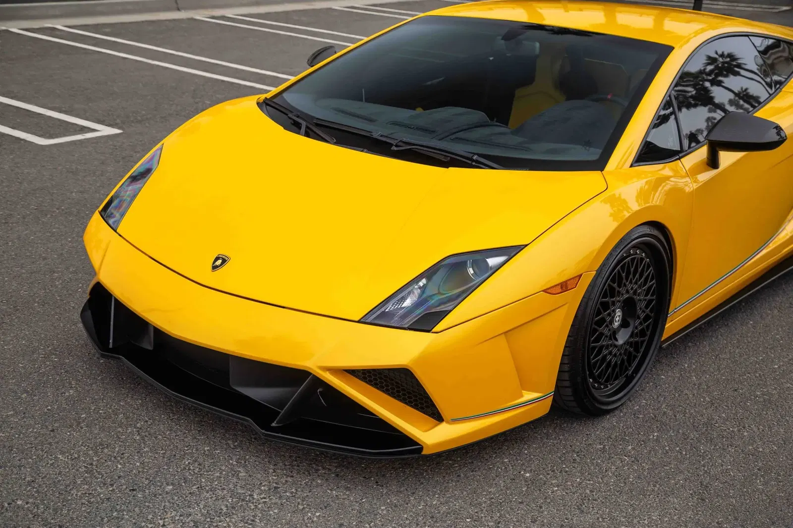 Twin-Turbocharged 2014 Lamborghini Gallardo LP570-4 Squadra Corse 6-Speed Conversion