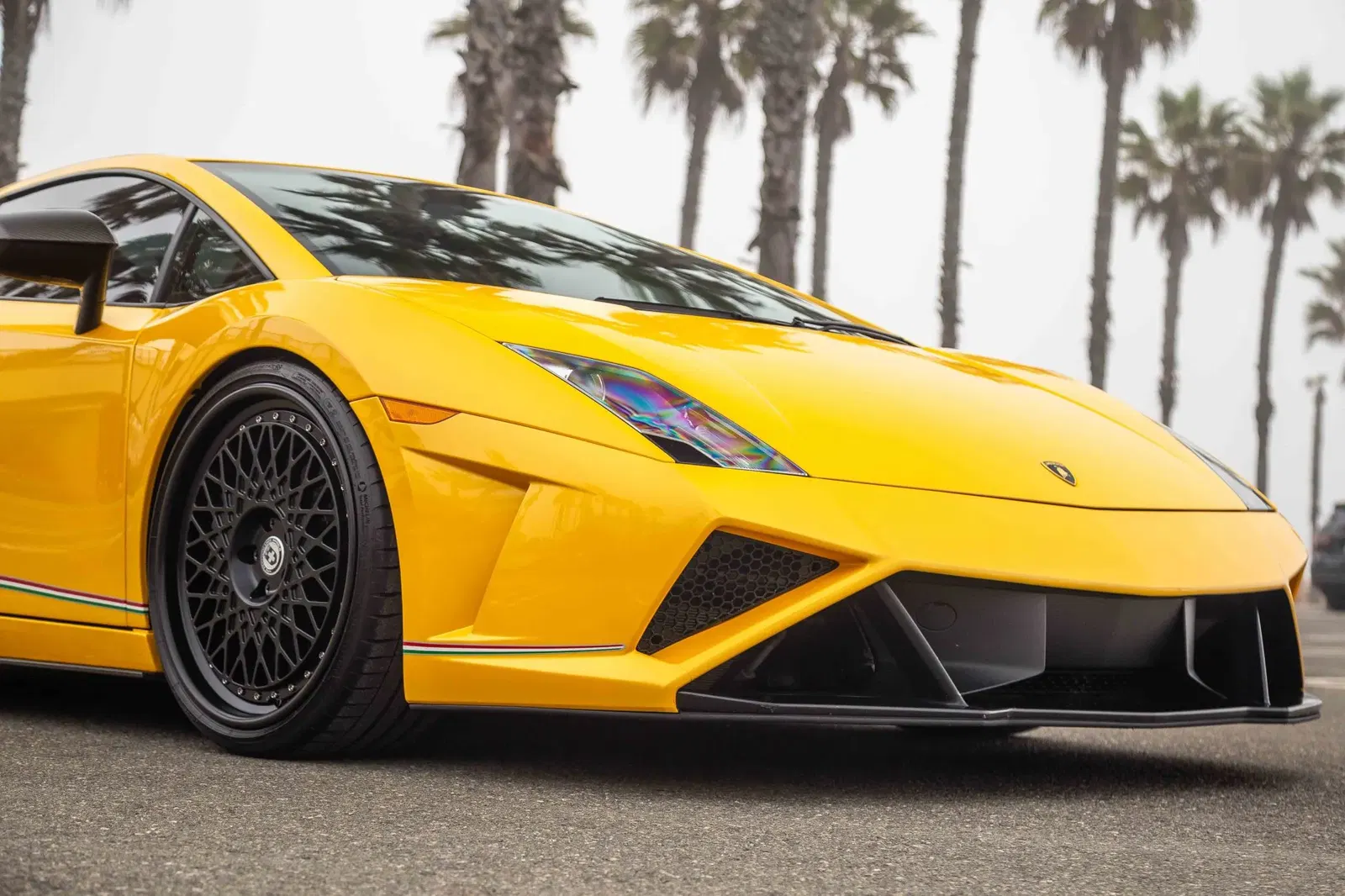 Twin-Turbocharged 2014 Lamborghini Gallardo LP570-4 Squadra Corse 6-Speed Conversion