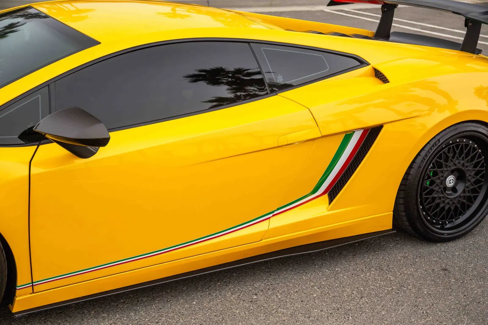 Twin-Turbocharged 2014 Lamborghini Gallardo LP570-4 Squadra Corse 6-Speed Conversion