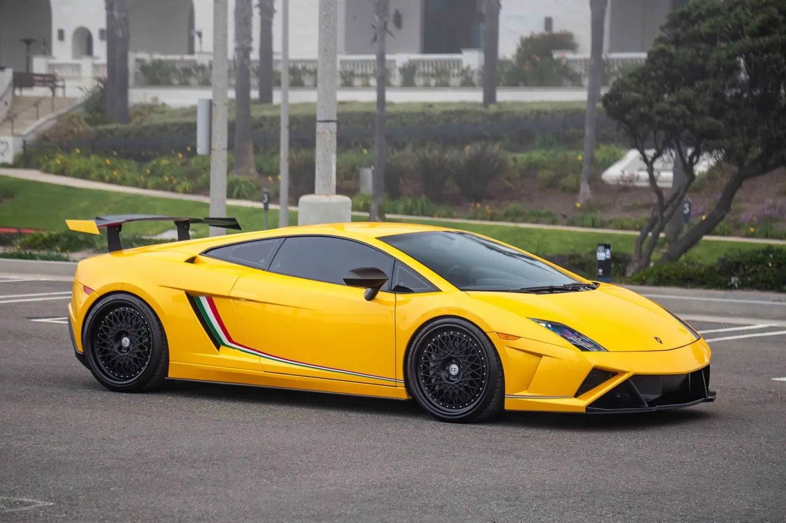 Twin-Turbocharged 2014 Lamborghini Gallardo LP570-4 Squadra Corse 6-Speed Conversion