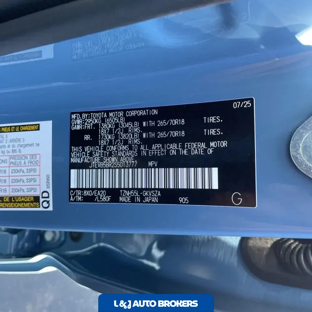 2025 Toyota 4Runner TRD Off-Road Premium HV