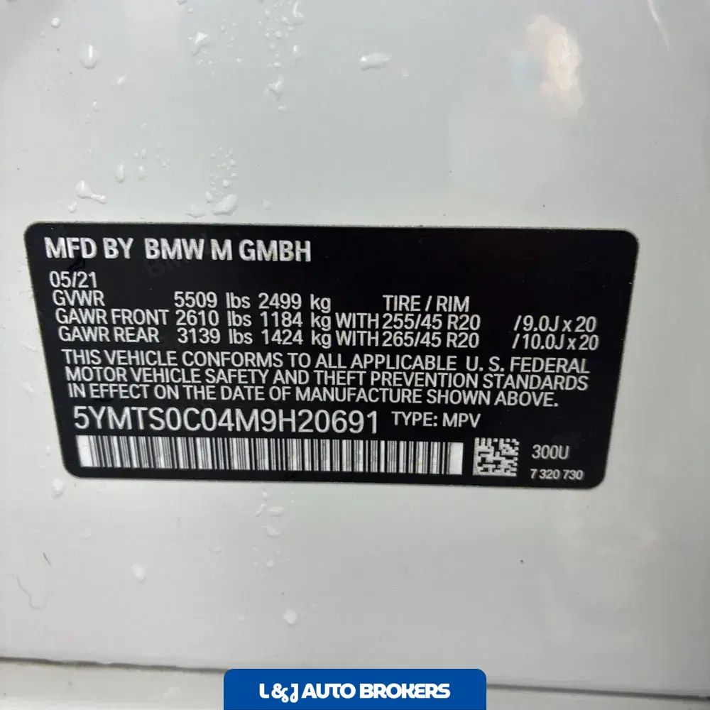 2021 BMW X3 M