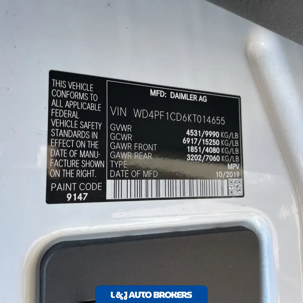 2019 Mercedes-Benz Sprinter 3500