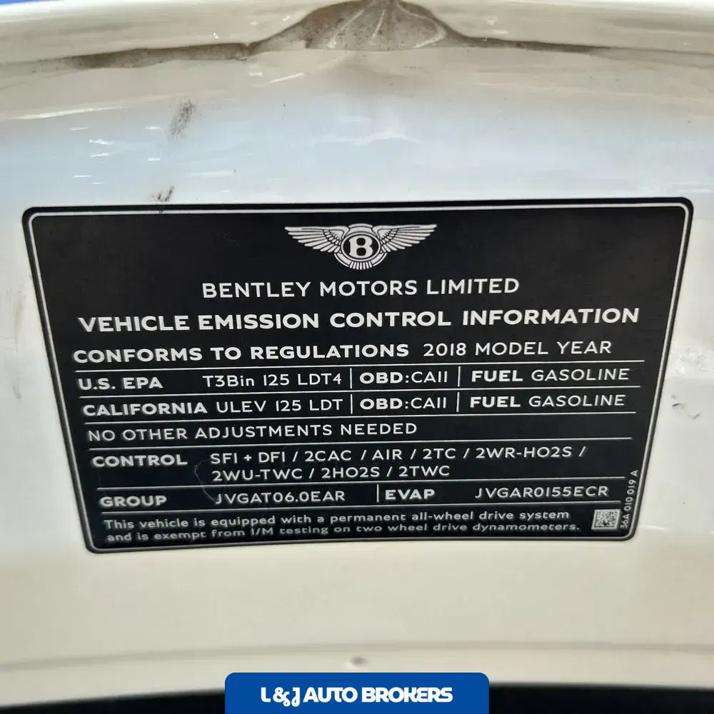 2018 Bentley Bentayga Base