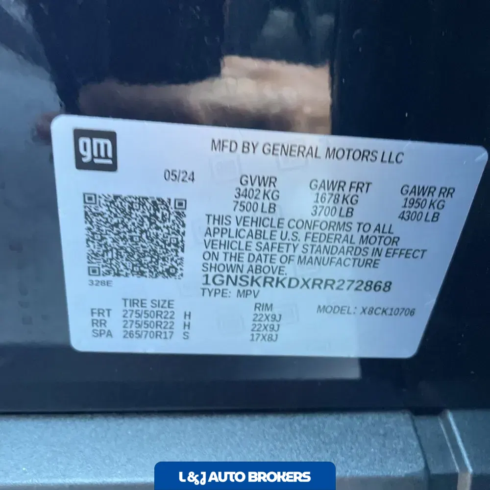 2024 Chevrolet Tahoe RST