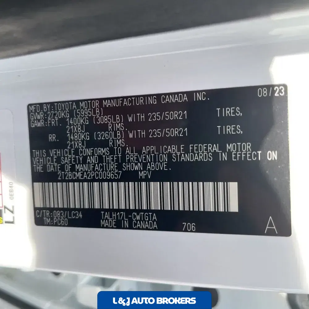 2023 Lexus RX 500h F SPORT Performance