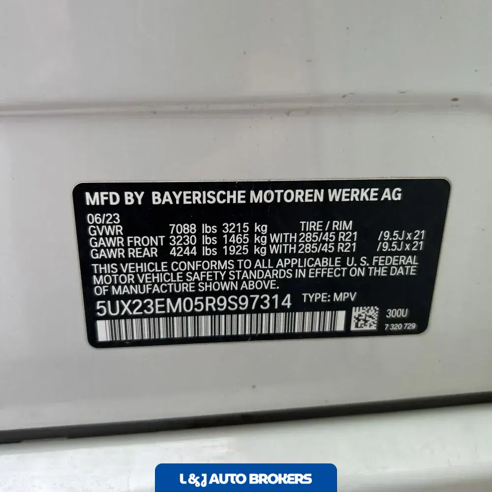 2024 BMW X7 XDrive40i