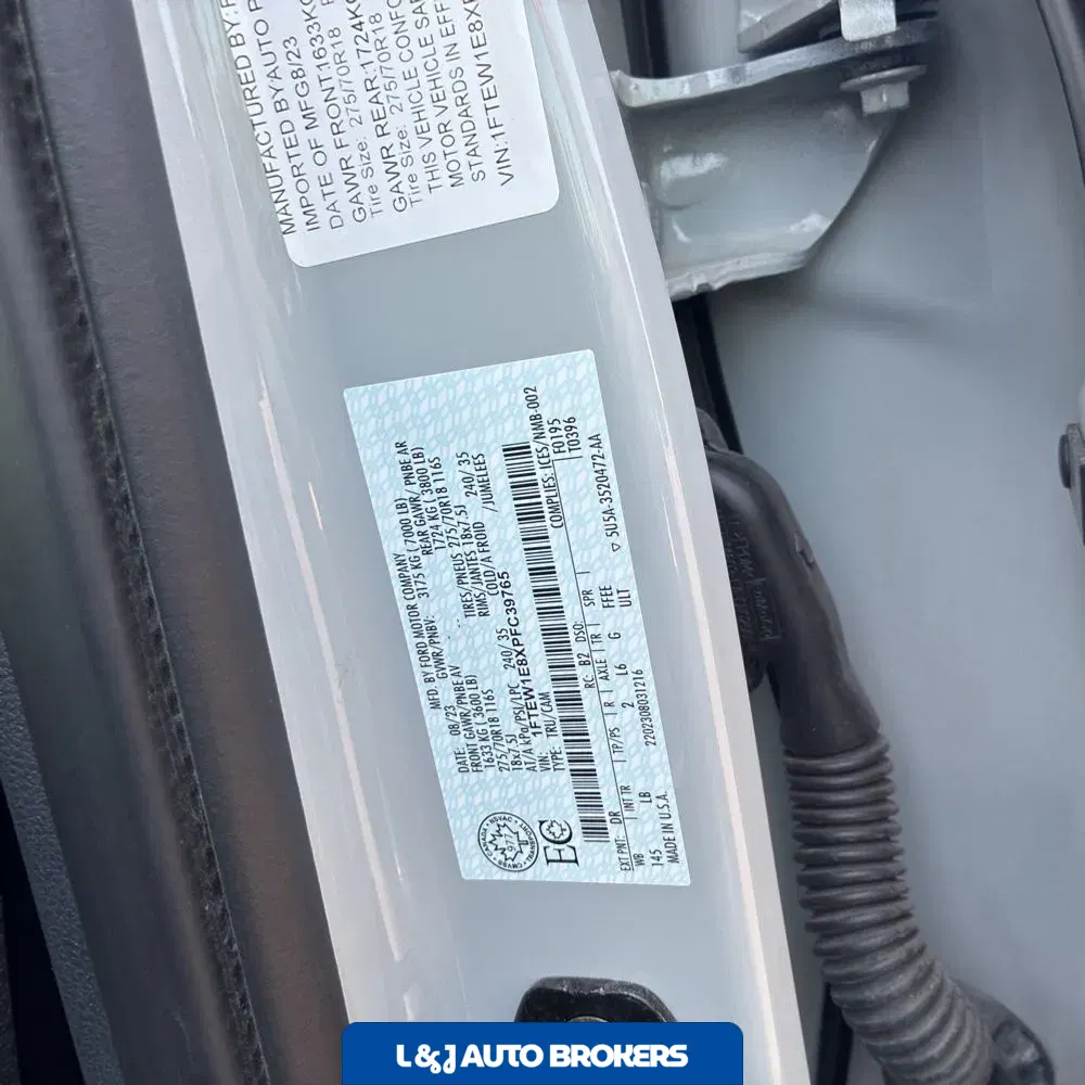 2023 Ford F150 Tremor