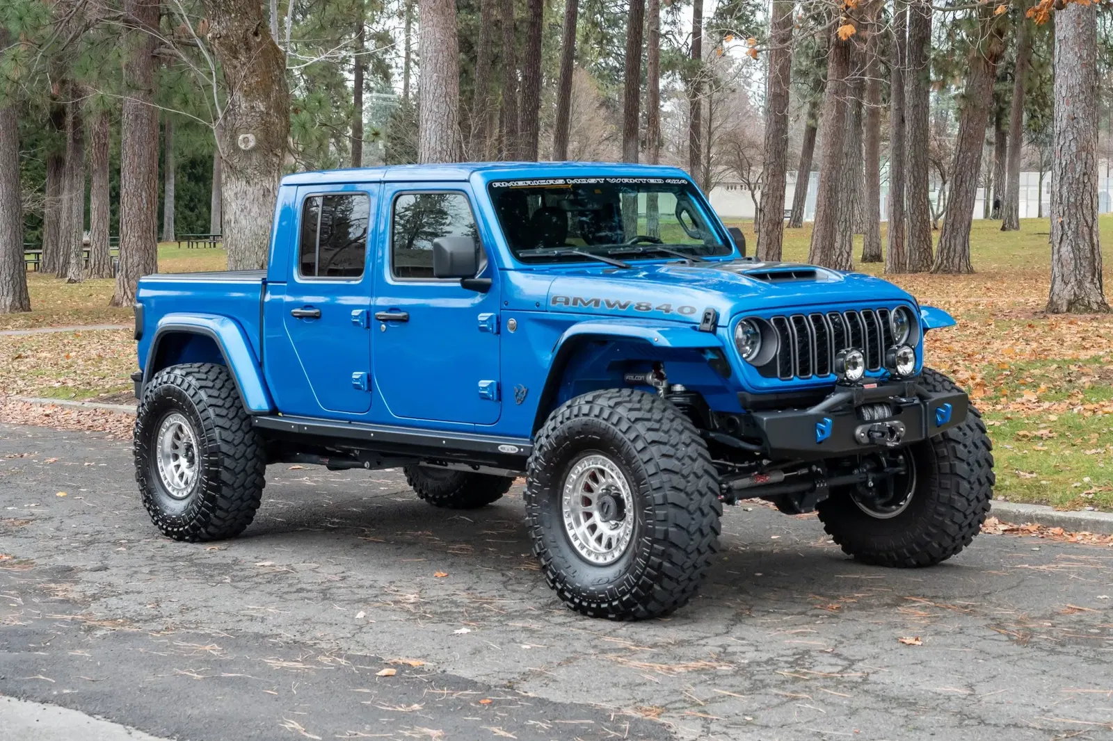 Demon-Powered 2024 Jeep Gladiator Rubicon X AMW 840