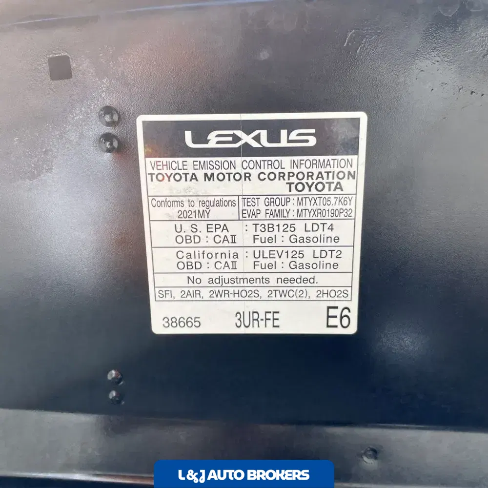 2021 Lexus LX 570 Three-Row