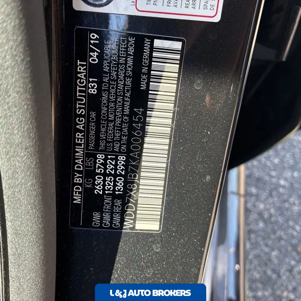 2019 Mercedes-Benz AMG GT 63