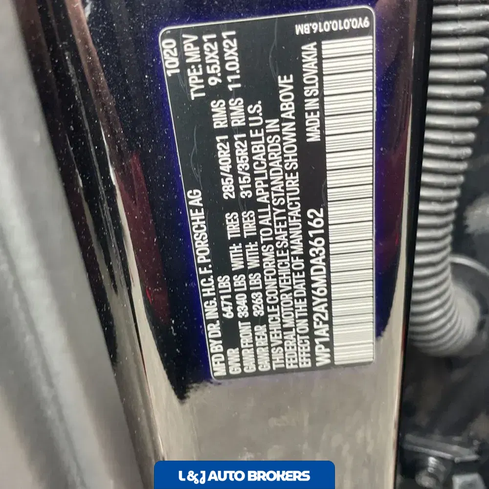 2021 Porsche Cayenne Turbo