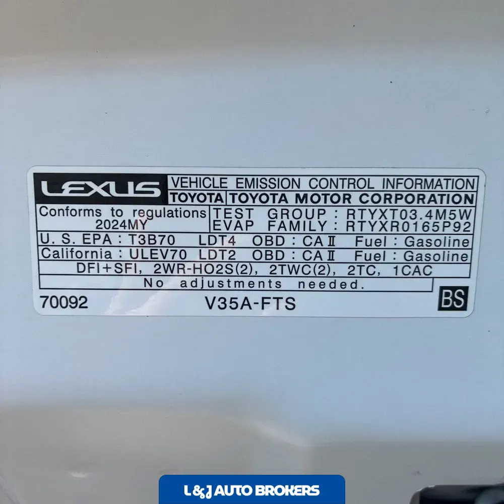 2024 Lexus LX 600 F SPORT Handling