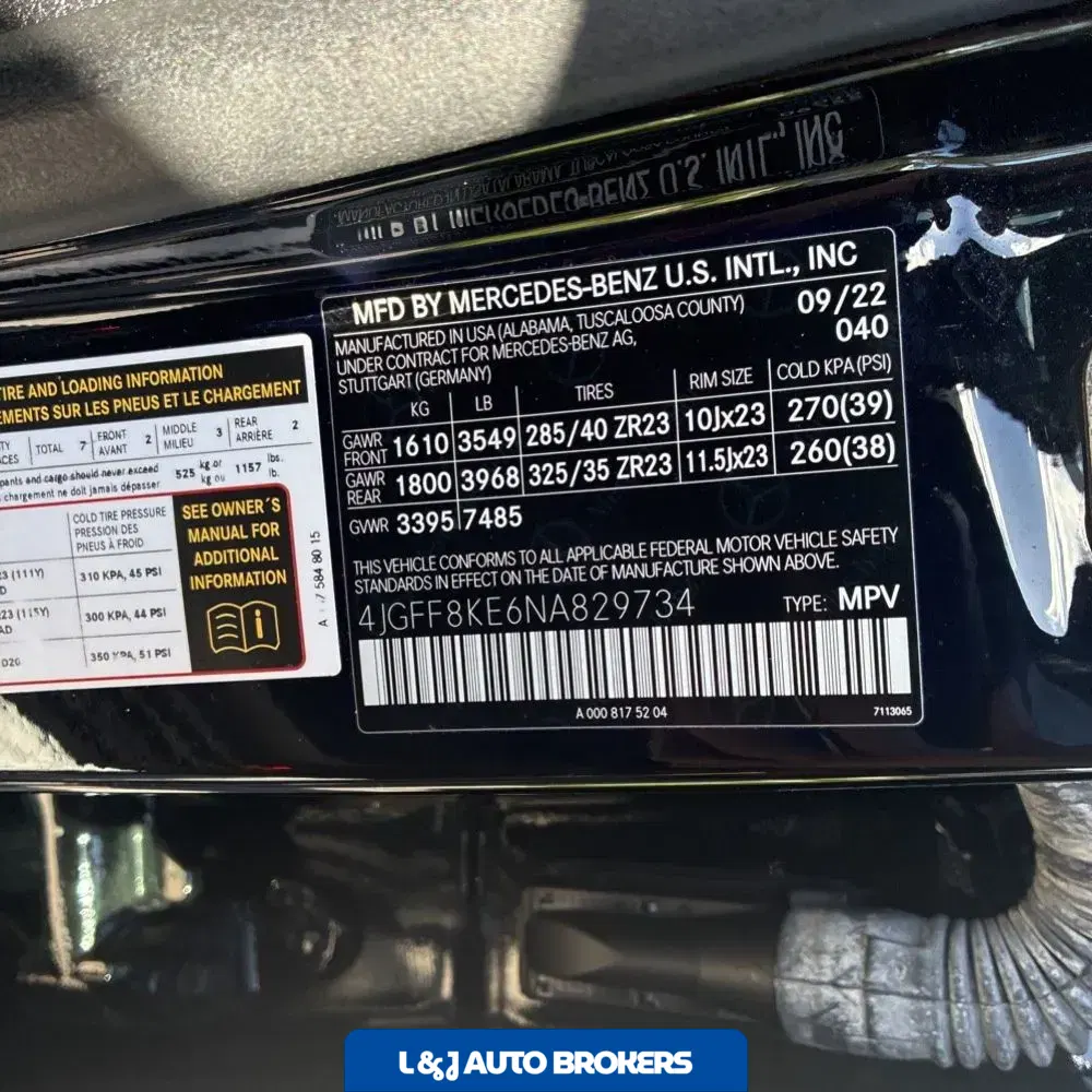 2022 Mercedes-Benz GLS AMG GLS 63