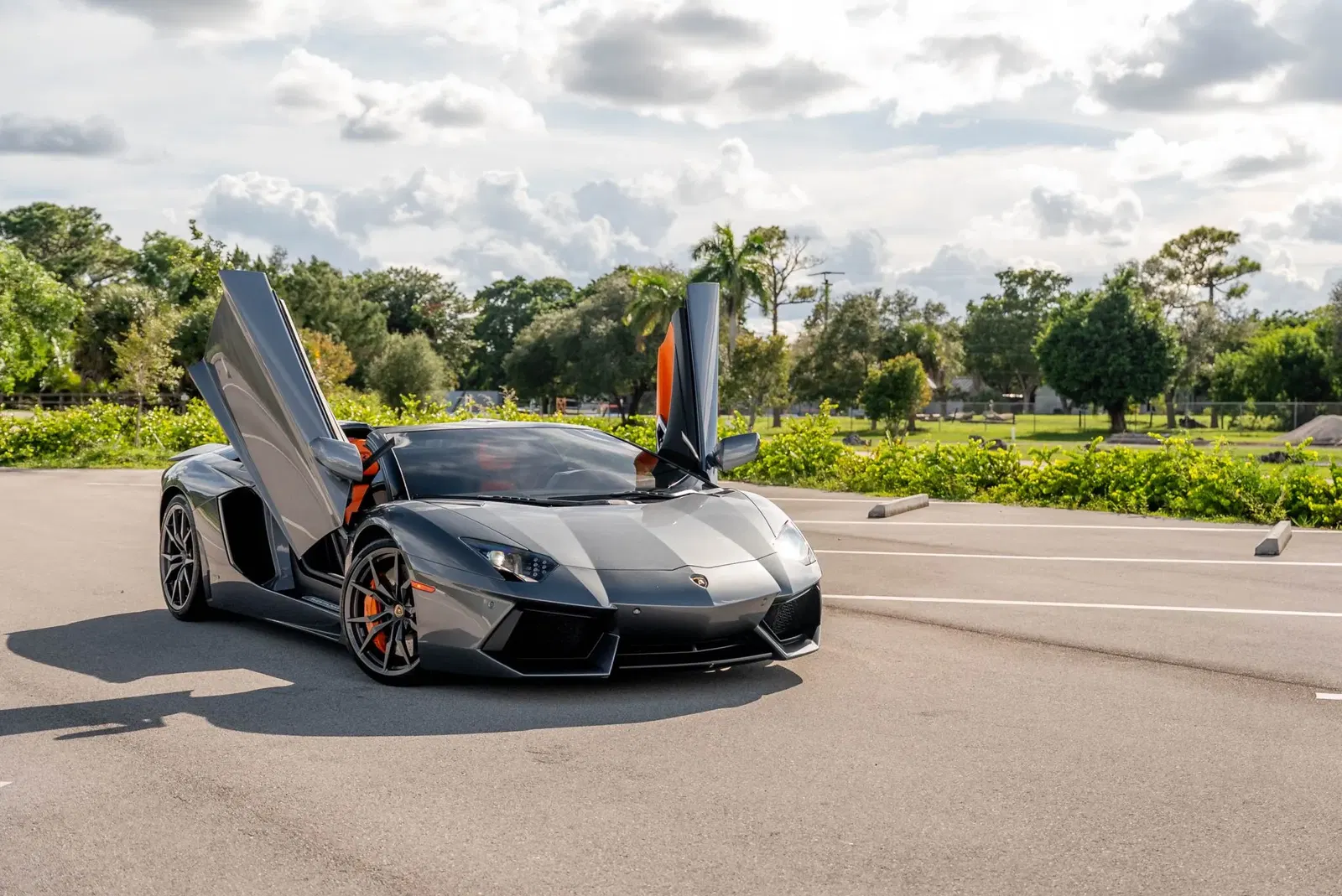10k-Mile 2015 Lamborghini Aventador LP700-4 Roadster