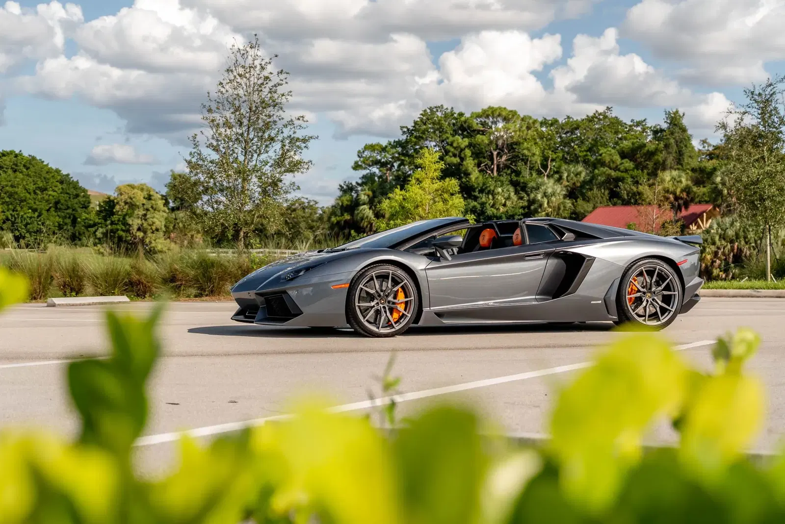 10k-Mile 2015 Lamborghini Aventador LP700-4 Roadster