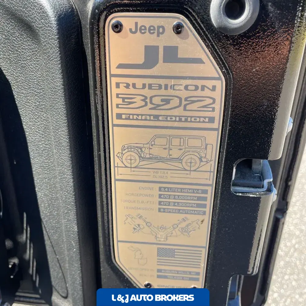 2024 Jeep Wrangler Rubicon 392 Final Edition