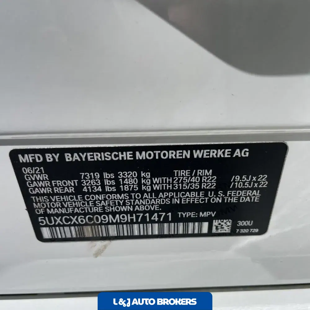 2021 BMW X7 M50i