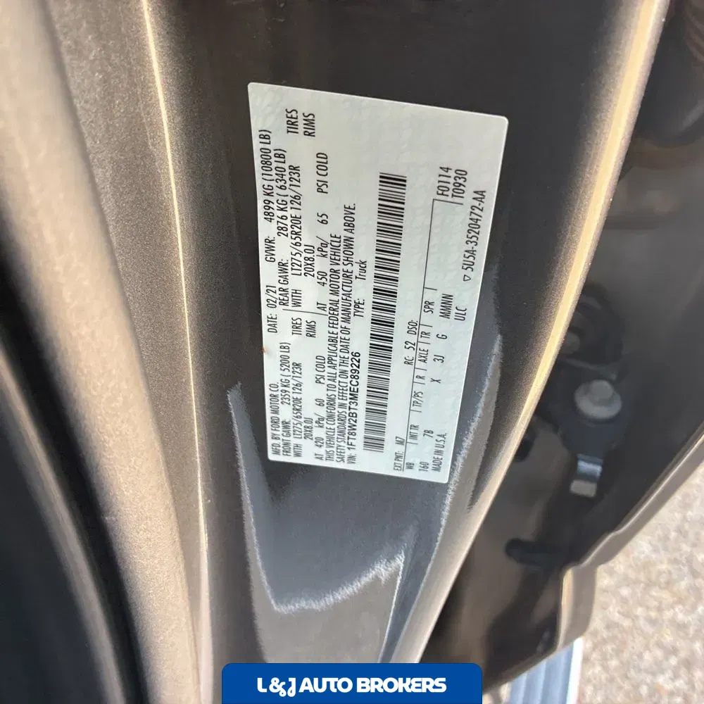 2021 Ford F-250 Super Duty Platinum